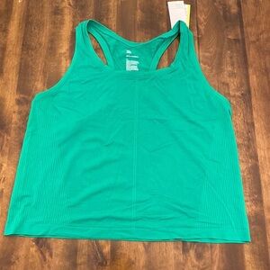 Women’s Green Athletic Top Size XL NWT